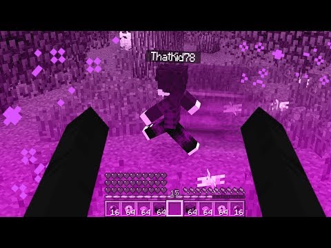 BECOMING AN ENDERMAN IN MINECRAFT!