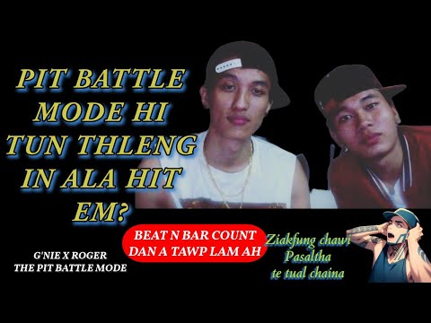 GNIE x ROGER || THE PIT BATTLE MODE || Nice N Sleazie Reaction