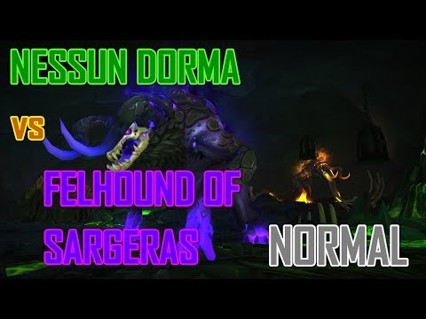 Nessun Dorma Vs Felhounds of Sargeras - NM Balance POV