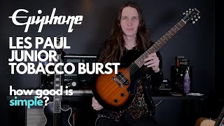 Video thumbnail for Epiphone Les Paul Junior 2020 - How Good Is Simple? by Oli Royer