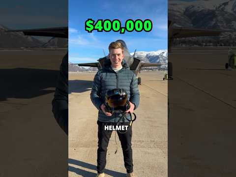 Part of a video titled The $400,000 helmet for the F-35 Lightning - YouTube