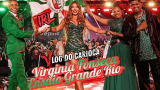 🟢AO VIVO IRL:🔥 Virgínia Fonseca no ensaio da Grande Rio — Samba, Energia e Bastidores!