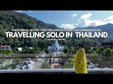 Solo Travel in Thailand Vlog - Come with me to Phuket