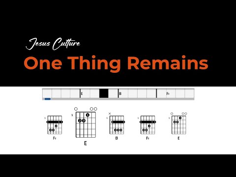 One Thing Remains - Jesus Culture