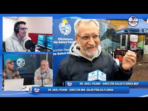 Nota al Director de Salud de Florida, Dr. Ariel Pizano - Feria Rural de Salud en Nico Pérez
