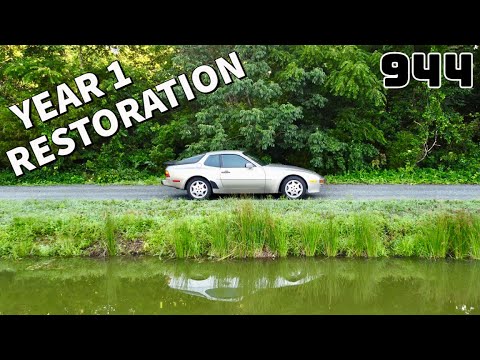 Porsche 944 Project Story – Year 1 – Status Update, Repairs, Maintenance, & Costs