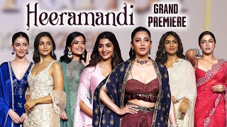 Mrunal, Alia, Rashmika, Pooja Hegde and Many Actress @ Premiere Of Heeramandi : The Diamond Bazaar