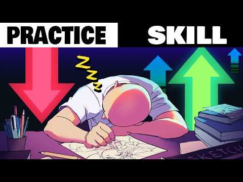 The LAZIEST way to improve your art is actually the FASTEST