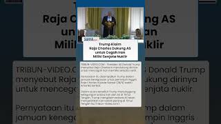 Momen Jamuan Kenegaraan, Trump Sebut Raja Charles III Dukung Keputusan AS soal Nuklir Iran