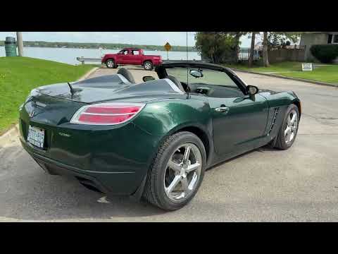 **SOLD by CCC AUCTION** 34K km 2009 Saturn Sky Redline Convertible 5-Speed Manual, Ontario Safetied