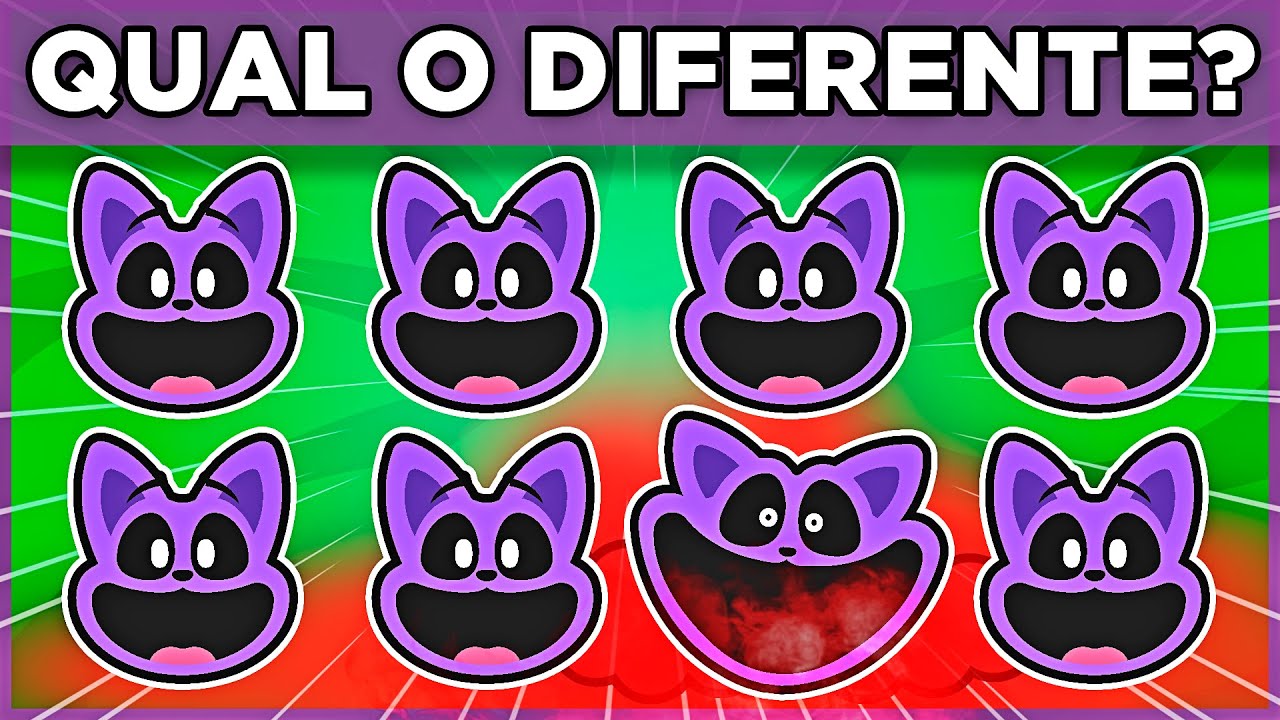 😺🟣🌙 POPPY PLAYTIME | 30 MEGA DESAFIOS (QUIZ ANIMADO) Só 3% das pessoas acertam todas! #macaquiz