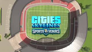 VideoImage1 Cities: Skylines - Content Creator Pack: Sports Venues