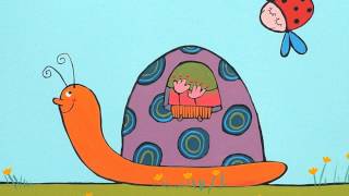 ♬ L'ESCARGOT LEO ♬ | COMPTINES ET CHANSON POUR ENFANTS ET BEBES♬