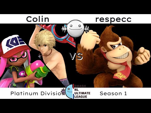 SNUL Season 1 Week 5 - Colin (Shulk, Inkling) Vs. respecc (Donkey Kong) [Platinum]