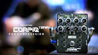 Video thumbnail for Becos CompIQ TWAIN Dual Band / Stacked Compressor for Bass and Guitar - Bass Demo by BECOS FX