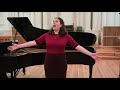 "I'm Full of Happiness" from Albert Herring by Benjamin Britten