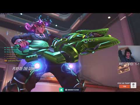 22K DMG! POTG! Zarya DOMINATE IN RANKED - HARBLEU ZARYA GAMEPLAY SEASON 18
