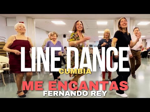Me encantas ( Cumbia ) ★ Baile en Linea ★ Line Dance ★ Ballo di Gruppo ★