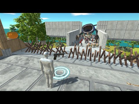 Can I Survive 10 Days On Pyarmid Top [Animal Revolt Battle Simulator]