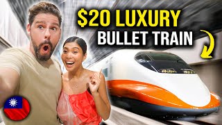 BULLET TRAIN in TAIWAN 🇹🇼 Taipei to Kaohsiung in 90 min
