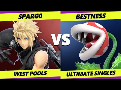 Gridiron Clash West Pools - Spargo (Cloud) Vs. BestNess (Piranha Plant) Smash Ultimate
