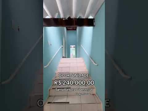 Casa à Venda – Santa Bárbara d'Oeste/SP #shorts