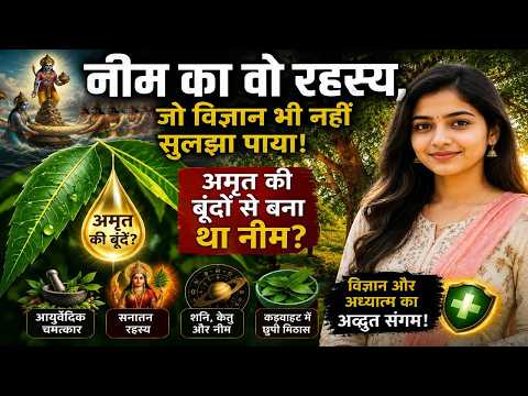 नीम का वो रहस्य, जो विज्ञान भी नहीं सुलझा पाया! 🌿 | अमृत की बूंदों से बना था नीम? | Sanatan Mystery