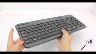 Logitech K360 Wireless Keyboard (920-003095) - відео 3