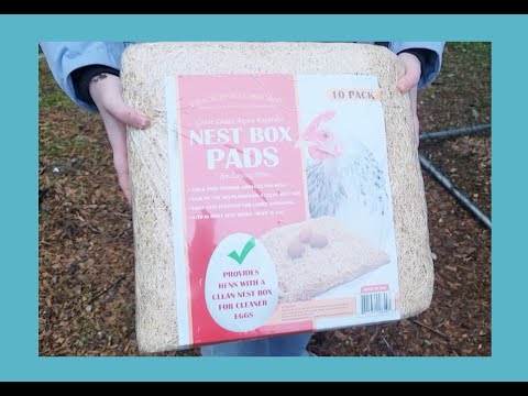 Our favorite Nest Box Pads for Chicken Nesting Boxes