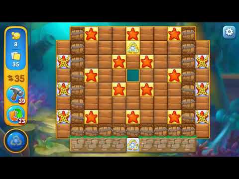 Fishdom SUPER HARD level 1218 Gameplay (iOS Android)