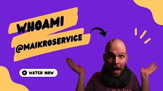 whoami @maikroservice & cat /etc/content