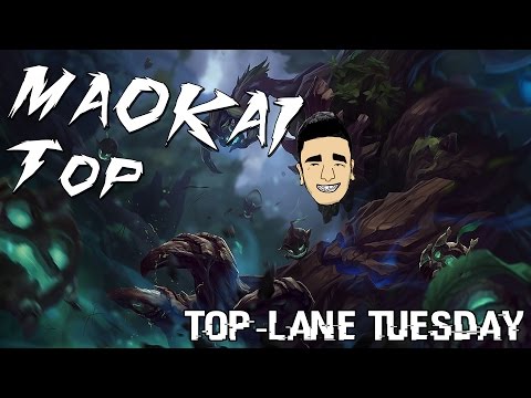 League of Legends - Maokai Top-Lane (?) Tuesday - Full Game Commentary