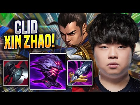 CLID TRIES XIN ZHAO WITH NEW ITEMS! - HLE Clid Plays Xin Zhao JUNGLE vs Wukong! | Preseason 2023