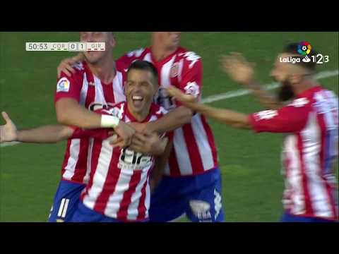 Golazo de Sanchón (0-1) Córdoba CF vs Girona FC