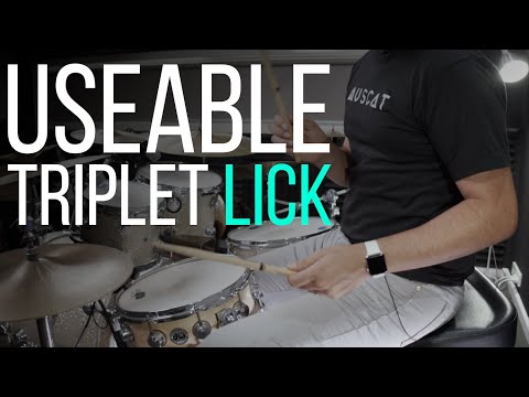 Triplet drum Lick | Drum Fills - Drum Lesson