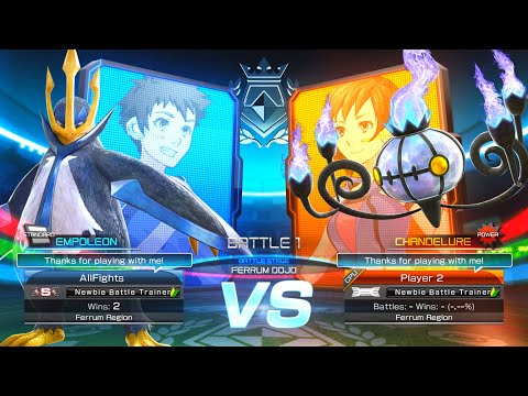 Empoleon vs Chandelure - Pokkén Tournament DX