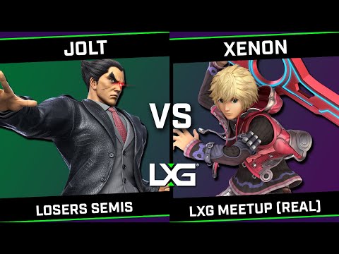 Jolt (Kazuya) vs Xenon (Shulk) - lxg meetup (real)