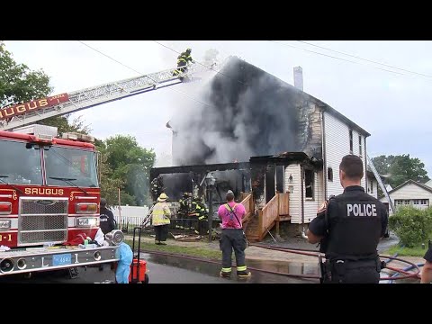 Elderly siblings killed in Saugus house fire, officials say