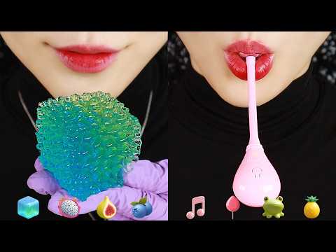 🤷 SIBAL SONG SINGING LOLLIPOP CANDY ASMR DRIED FRUITS EATING SOUND EMOJI FOOD ASMR