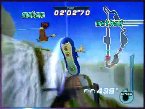 Sonic Riders Splash Canyon (6 laps) Playstation 2 version