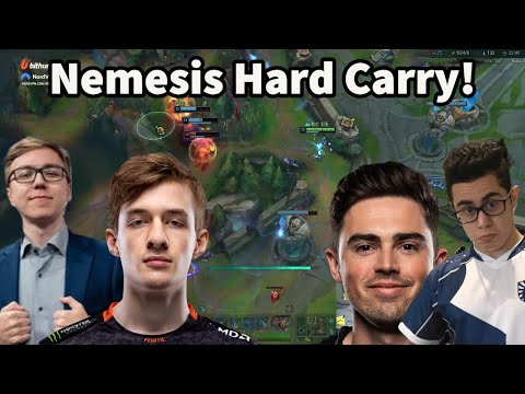 Nemesis Carries Thebausffs, Midbeast And TFBlade On ADC Xerath!!