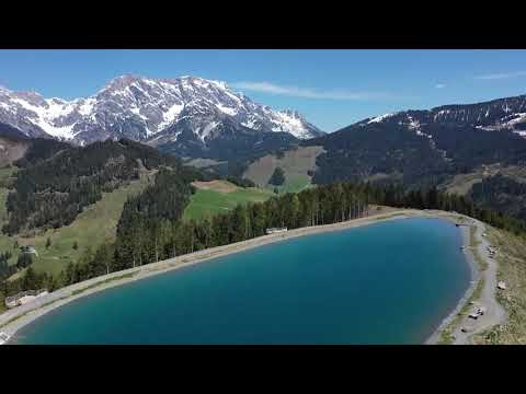 Webcam Maria Alm am Hochkönig – Flug über den Prinzensee