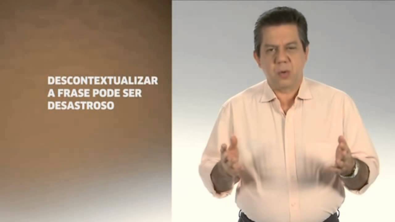 TEXTO E CONTEXTO - Prof. Pasquale explica!