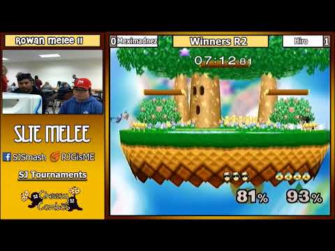 Rowan SSBM 12: Meximadnez (Falcon) Vs. Hiro (Sheik) - Winners R2