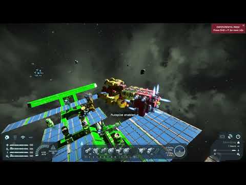 SpaceEngineers. Auto docking to station script.