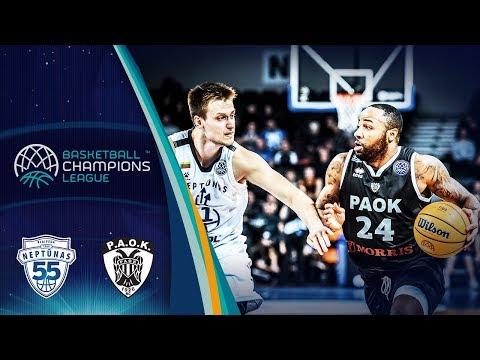 Neptunas Klaipeda v PAOK - Full Game - Basketball Champions League 2019-20