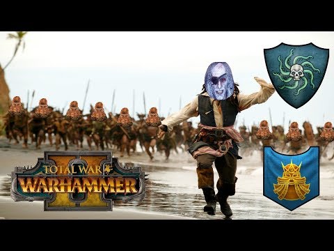 THE DREADED FOOT LUTHOR | Vampire Coast vs Dwarfs - Total War Warhammer 2