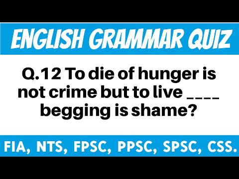 Advanced English grammar quiz | Ad Fia | English Mcqs Fpsc |Fia English Preparation #englishgrammar