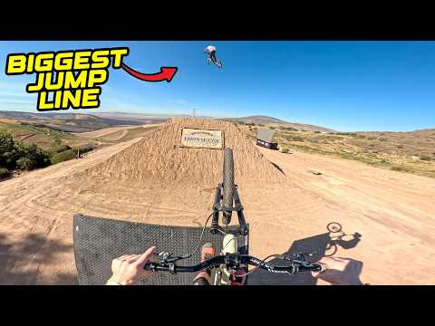 RIDING THE BIGGEST MTB JUMP LINE IN MEXICO IS GNARLY!