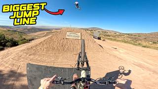 RIDING THE BIGGEST MTB JUMP LINE IN MEXICO IS GNARLY!